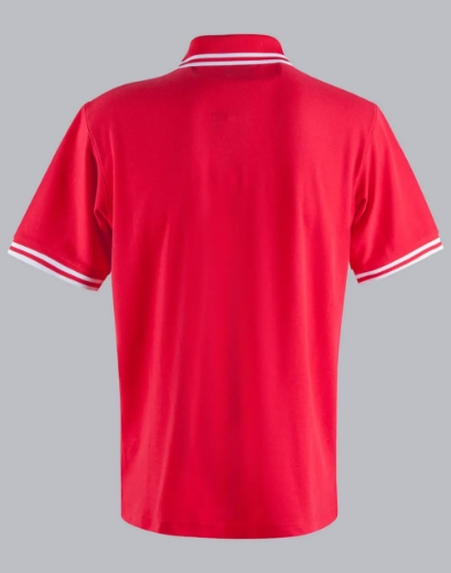 Picture of Winning Spirit, Mens Truedry Contrast S/S Polo